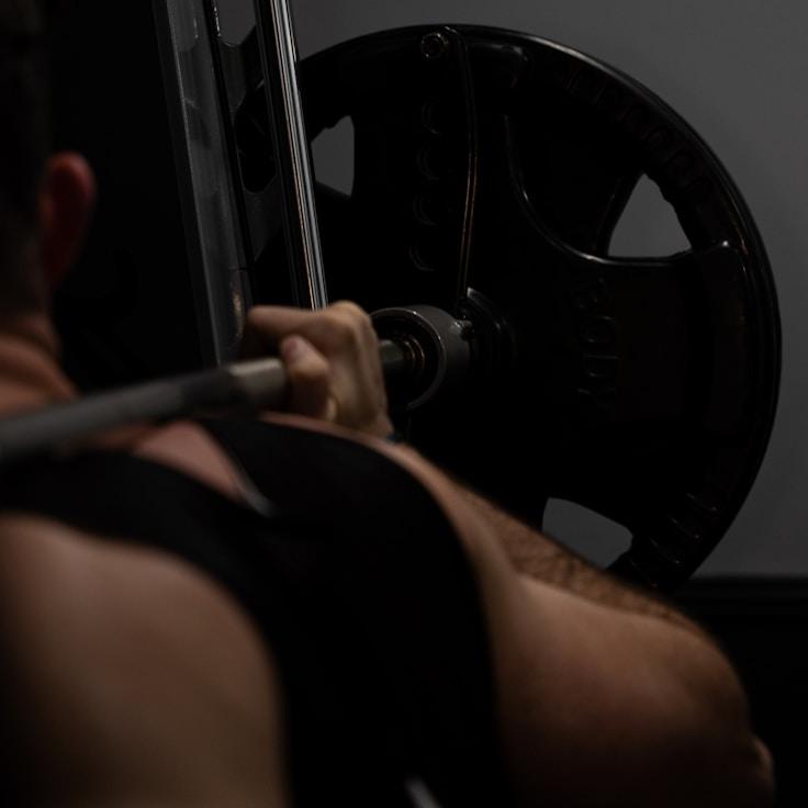 Modern gym interior with professional training equipment